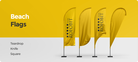 beach flags
